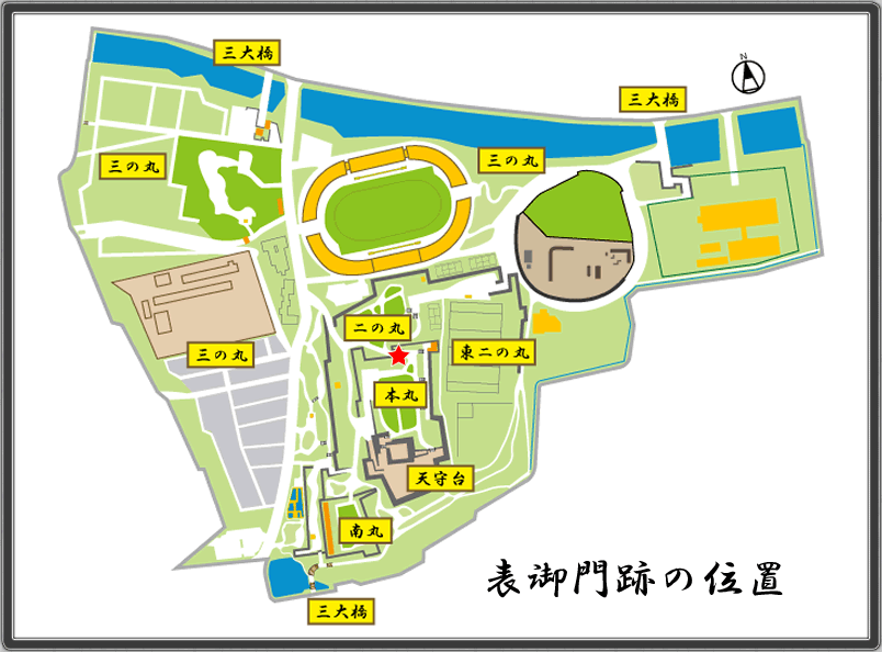 MAP_表御門跡の位置