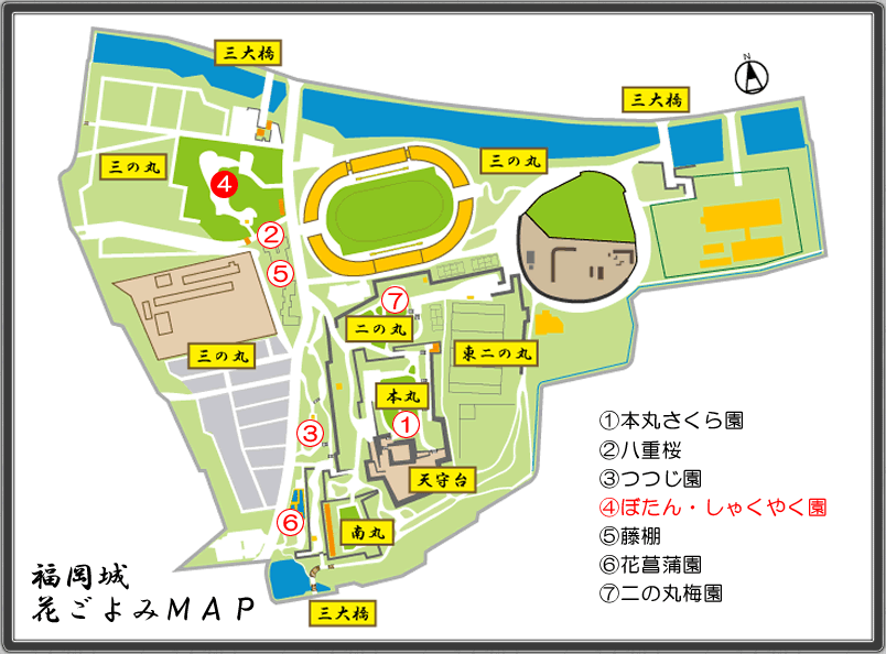 花ごよみＭＡＰ(ぼたん・しゃくやく園)